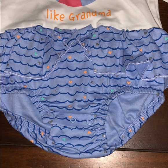 NWT Girls baby onesie size 9-12 months - Picture 3 of 4